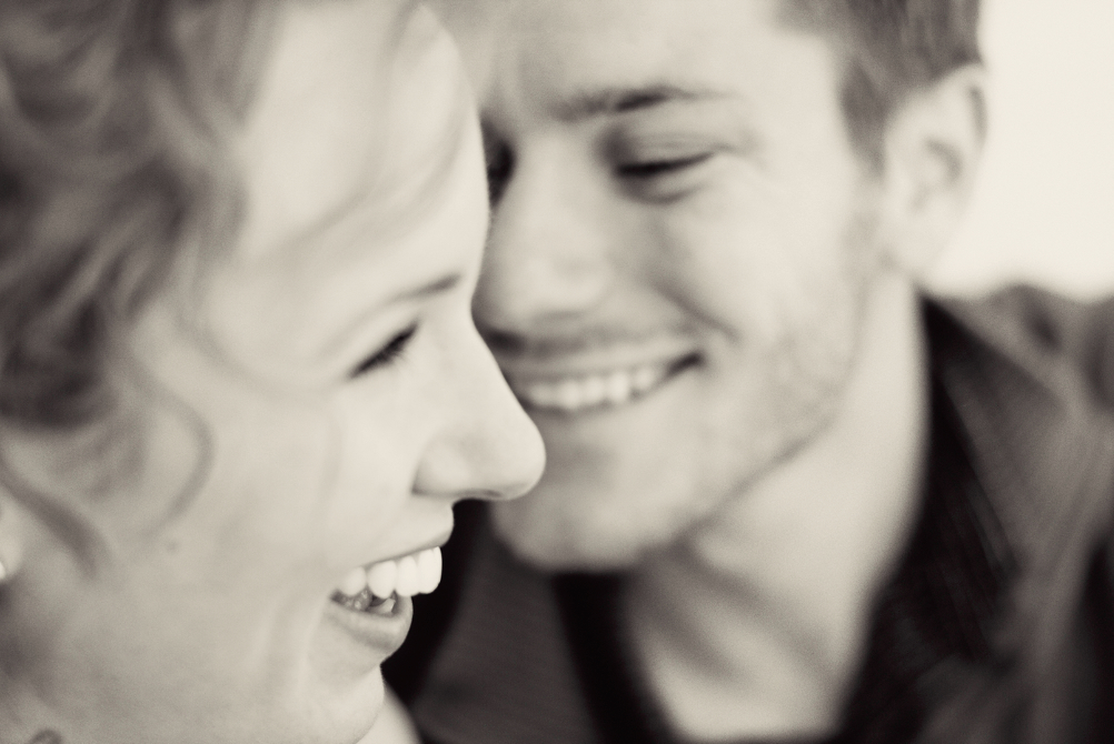 smiling couple